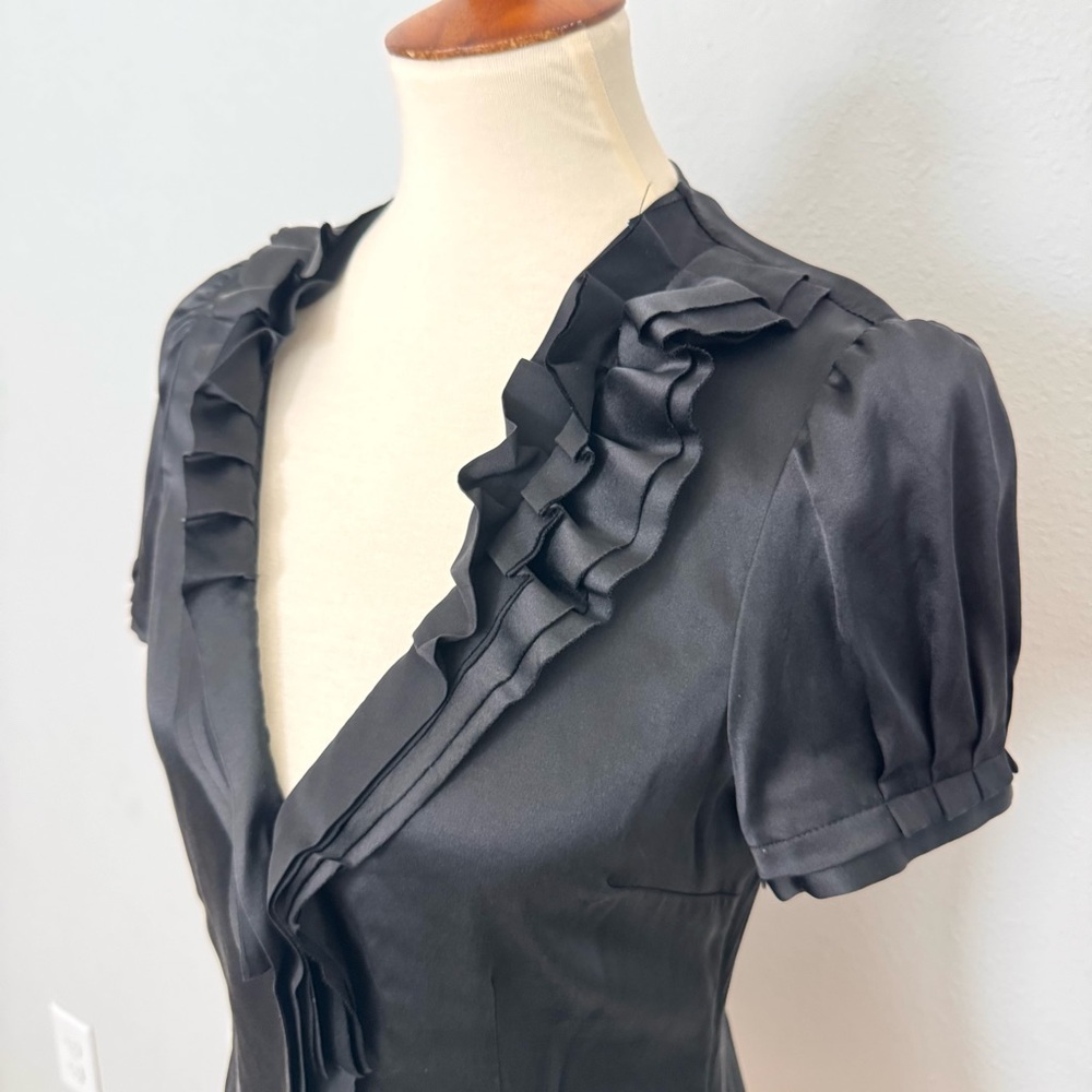BCBGMaxAzria Black Blouse